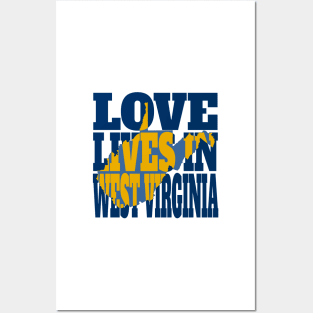 Love Lives in West Virginia Posters and Art